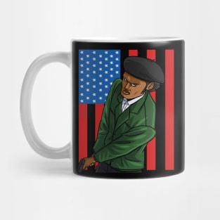 Black Panther Party USA Flag Mug